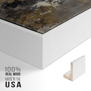 Shining Example - Framed Premium Gallery Wrapped Canvas L Frame - Ready to Hang