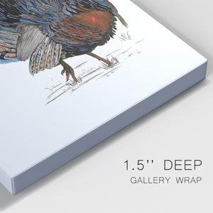 Turkey Study I Premium Gallery Wrapped Canvas - Ready to Hang