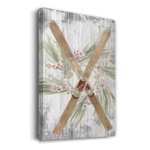 Pinecone Lodge Collection B - Gallery Wrapped Canvas