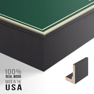 Fig. A: Party - Framed Premium Gallery Wrapped Canvas L Frame - Ready to Hang