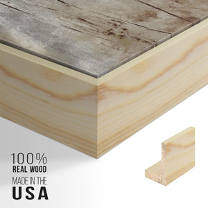 Here today, Gone tomorrow - Framed Premium Gallery Wrapped Canvas L Frame - Ready to Hang