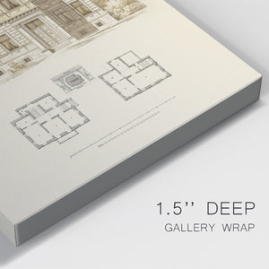 Estate and Plan III - Canvas Art Print