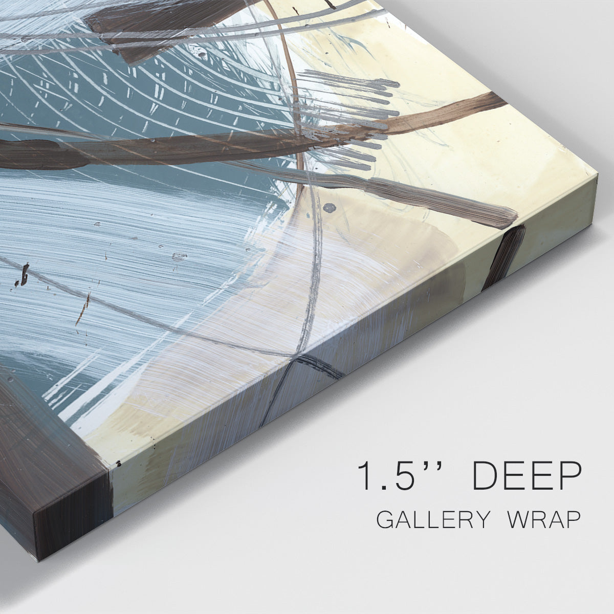 Winding Around II Premium Gallery Wrapped Canvas - Ready to Hang