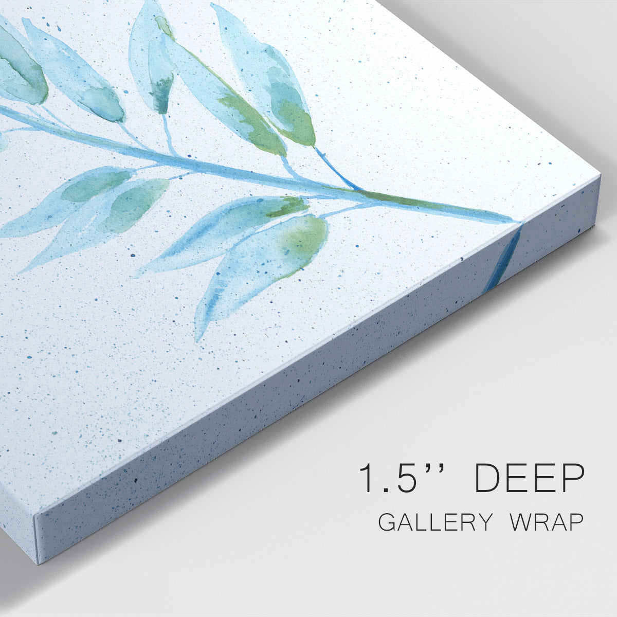 Leaf Sunshine II Premium Gallery Wrapped Canvas - Ready to Hang
