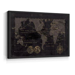 44568,world map,vintage art,framed decoration,cartography,oceans,continents,black frame,interior design,antique style,compass,geographical features,wall decor,historic map,global geography,ocean names,detailed illustration,travel theme,educational art,home decor,vintage design,nautical art,map display,art piece,decorative art,wall hanging,classic map,texture,print,geography,travel,map collection,home styling,visual art,decor item,historical,maritime,cartographer,global map,Re-stickable,Geography