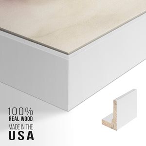 Continuum I - Framed Premium Gallery Wrapped Canvas L Frame - Ready to Hang