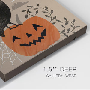Graphic Halloween II-Premium Gallery Wrapped Canvas - Ready to Hang