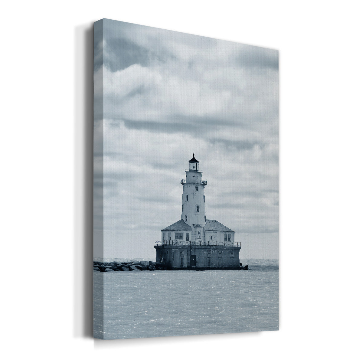 Chicago Harbor Lighthouse VI - Gallery Wrapped Canvas