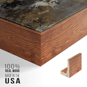 Shining Example - Framed Premium Gallery Wrapped Canvas L Frame - Ready to Hang