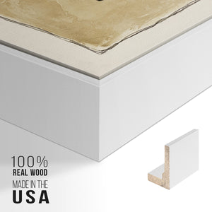 Inner Musing I - Framed Premium Gallery Wrapped Canvas L Frame - Ready to Hang