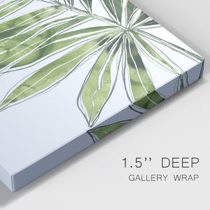 Expressive Palm IV Premium Gallery Wrapped Canvas - Ready to Hang