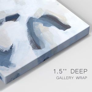Indigo Imprint II Premium Gallery Wrapped Canvas - Ready to Hang
