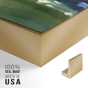 Current Air II - Framed Premium Gallery Wrapped Canvas L Frame - Ready to Hang