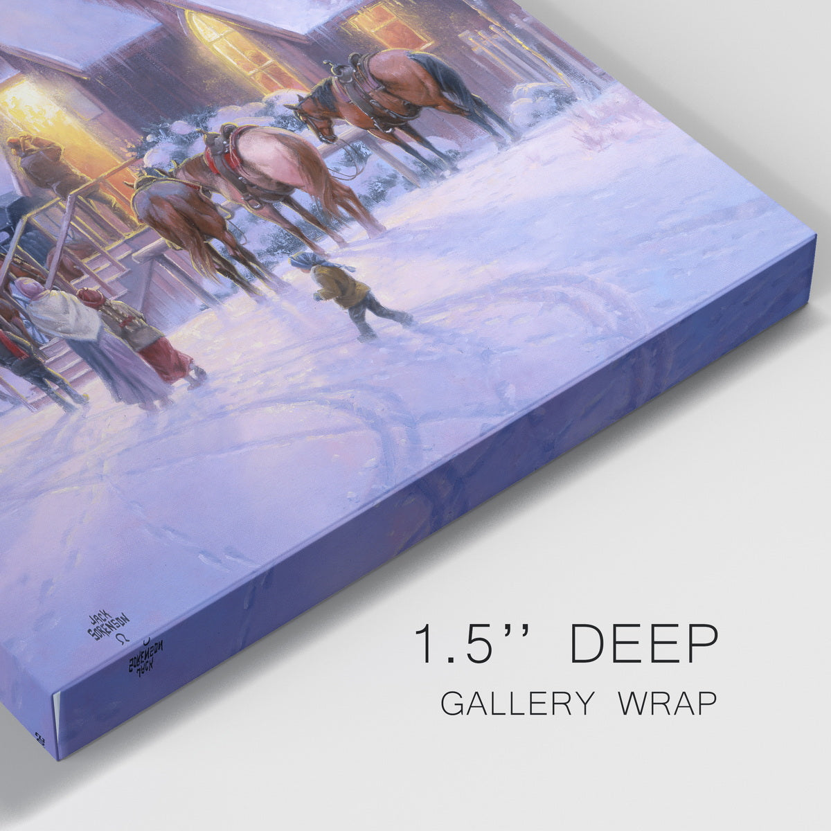 Sunday Service - Gallery Wrapped Canvas