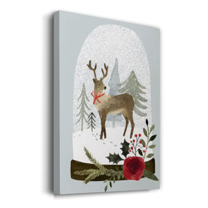 Snow Globe Village Collection B - Gallery Wrapped Canvas