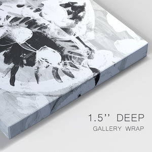 Ocean Inkblot IV Premium Gallery Wrapped Canvas - Ready to Hang