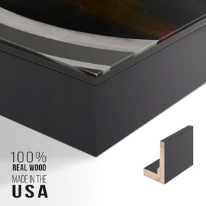 Focal - Framed Premium Gallery Wrapped Canvas L Frame - Ready to Hang