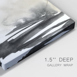 Ebony Horizon Triptych I - Canvas Art Print