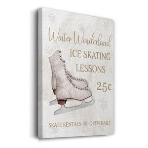 Skate Lessons - Gallery Wrapped Canvas