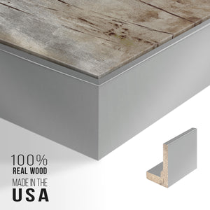 Here today, Gone tomorrow - Framed Premium Gallery Wrapped Canvas L Frame - Ready to Hang