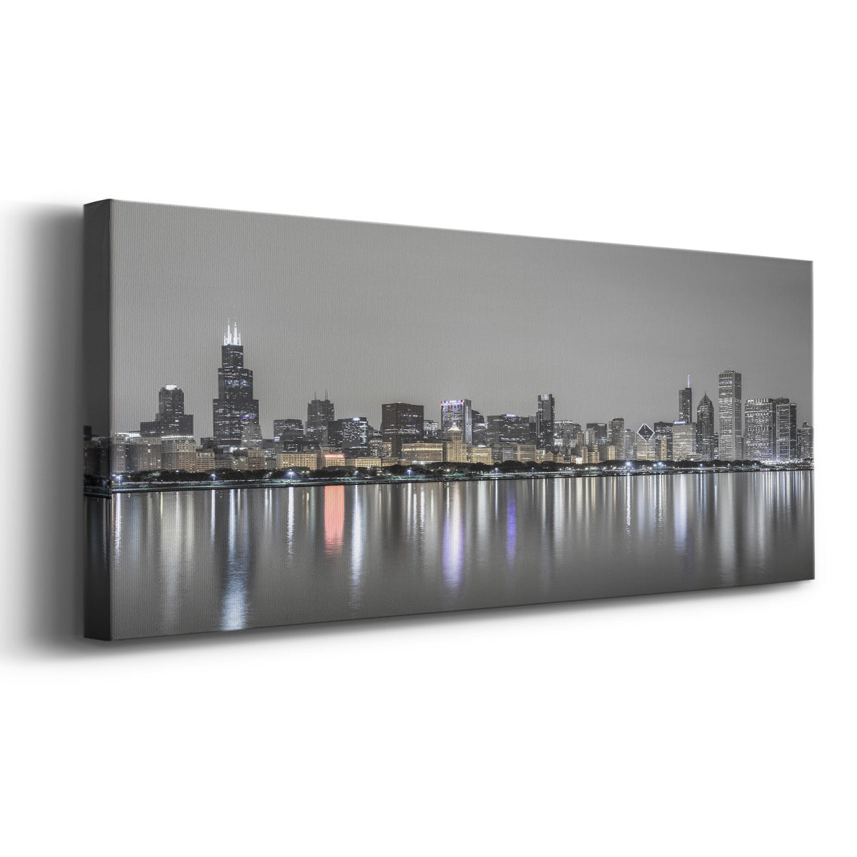 Chicago Skyline II - Gallery Wrapped Canvas