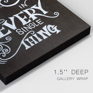 Inspired By I - Canvas Art Print