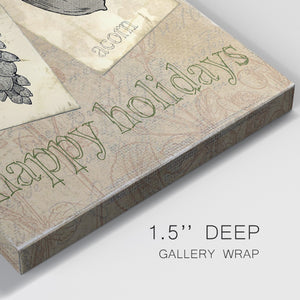 Burlap Tags - Canvas Art Print