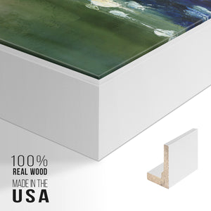 Current Air II - Framed Premium Gallery Wrapped Canvas L Frame - Ready to Hang