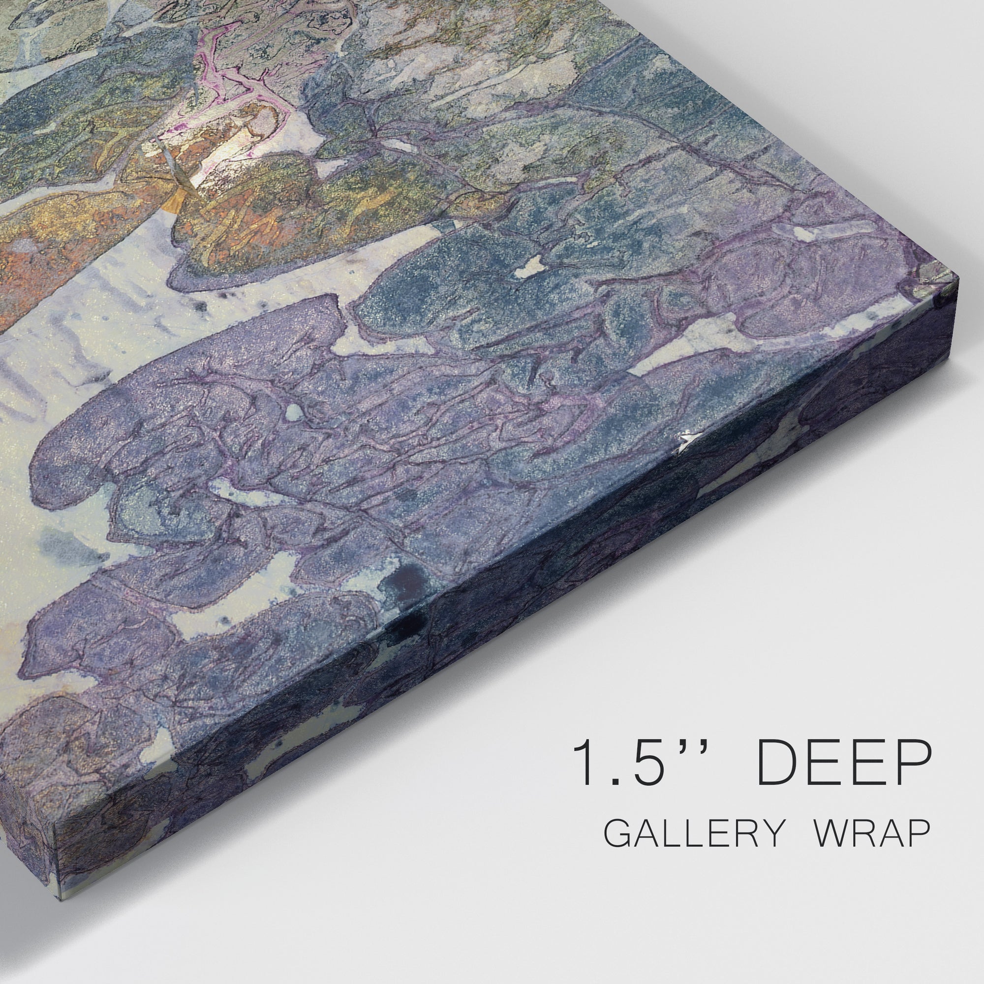 Monet's Landscape III Premium Gallery Wrapped Canvas - Ready to Hang