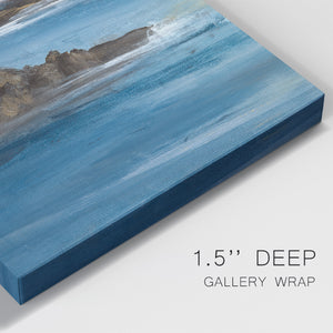 Merging the Ocean II Premium Gallery Wrapped Canvas - Ready to Hang