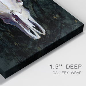 Horned Skull I - Canvas Art Print