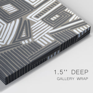 Abstract Maze II Premium Gallery Wrapped Canvas - Ready to Hang
