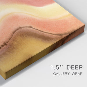 Warm Sediment II Premium Gallery Wrapped Canvas - Ready to Hang