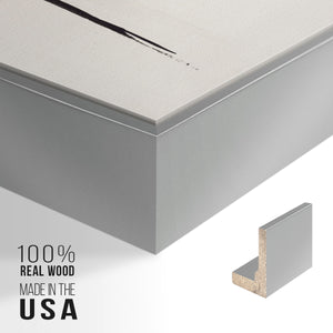 High Style I - Framed Premium Gallery Wrapped Canvas L Frame - Ready to Hang