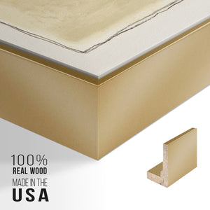 Inner Musing II - Framed Premium Gallery Wrapped Canvas L Frame - Ready to Hang