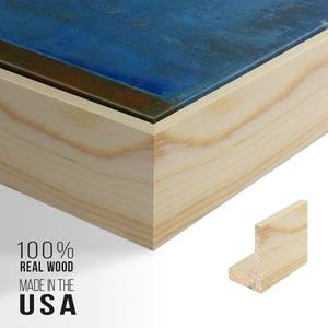 Complex Thought - Framed Premium Gallery Wrapped Canvas L Frame - Ready to Hang