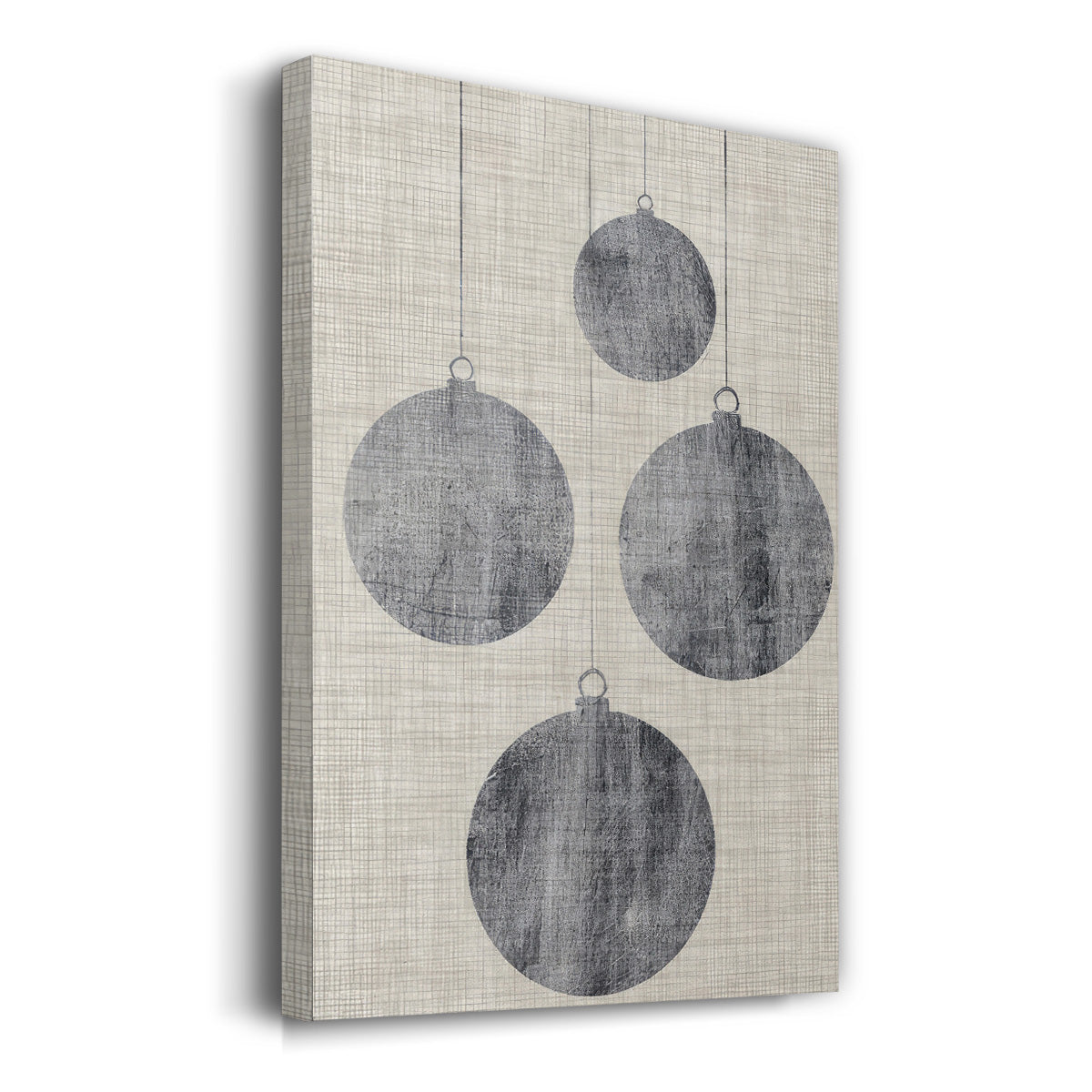Sophisticated Christmas Collection E - Gallery Wrapped Canvas