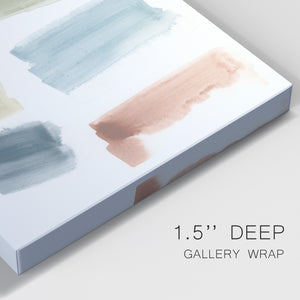 Watercolor Swatches I Premium Gallery Wrapped Canvas - Ready to Hang