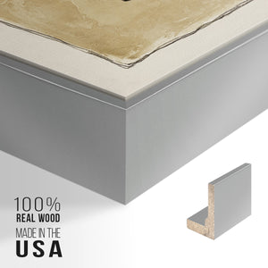 Inner Musing I - Framed Premium Gallery Wrapped Canvas L Frame - Ready to Hang