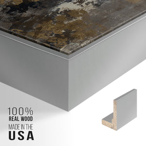 Shining Example - Framed Premium Gallery Wrapped Canvas L Frame - Ready to Hang