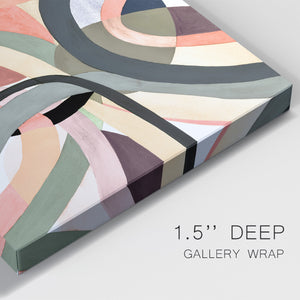 Pastel Tangle II - Canvas Art Print