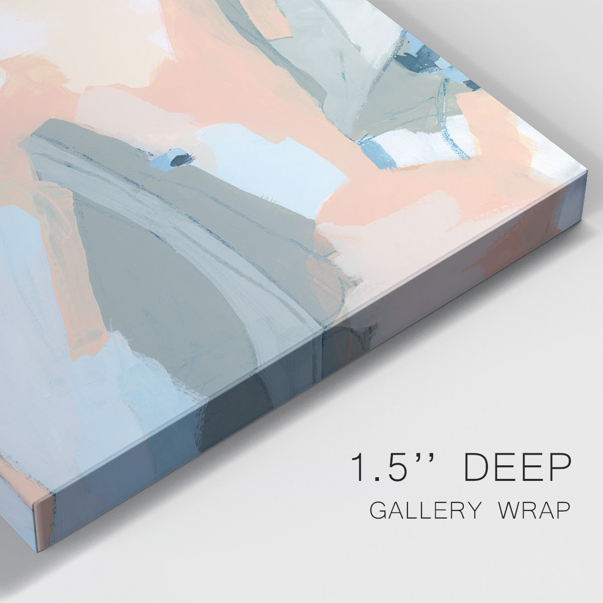 Pastel Cavern II Premium Gallery Wrapped Canvas - Ready to Hang