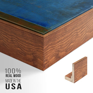 Complex Thought - Framed Premium Gallery Wrapped Canvas L Frame - Ready to Hang