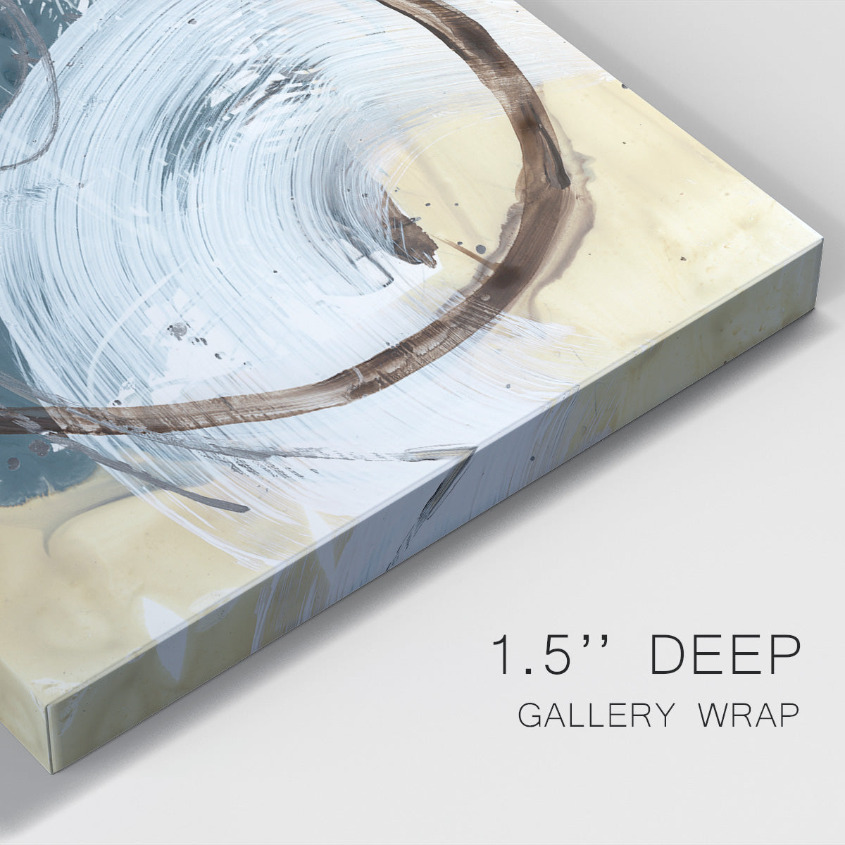 Winding Around I Premium Gallery Wrapped Canvas - Ready to Hang