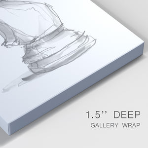 Chess Piece Study I - Canvas Art Print