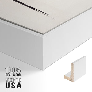 High Style I - Framed Premium Gallery Wrapped Canvas L Frame - Ready to Hang