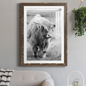 Gretna Green Highland - Barnwood Framed Art Print