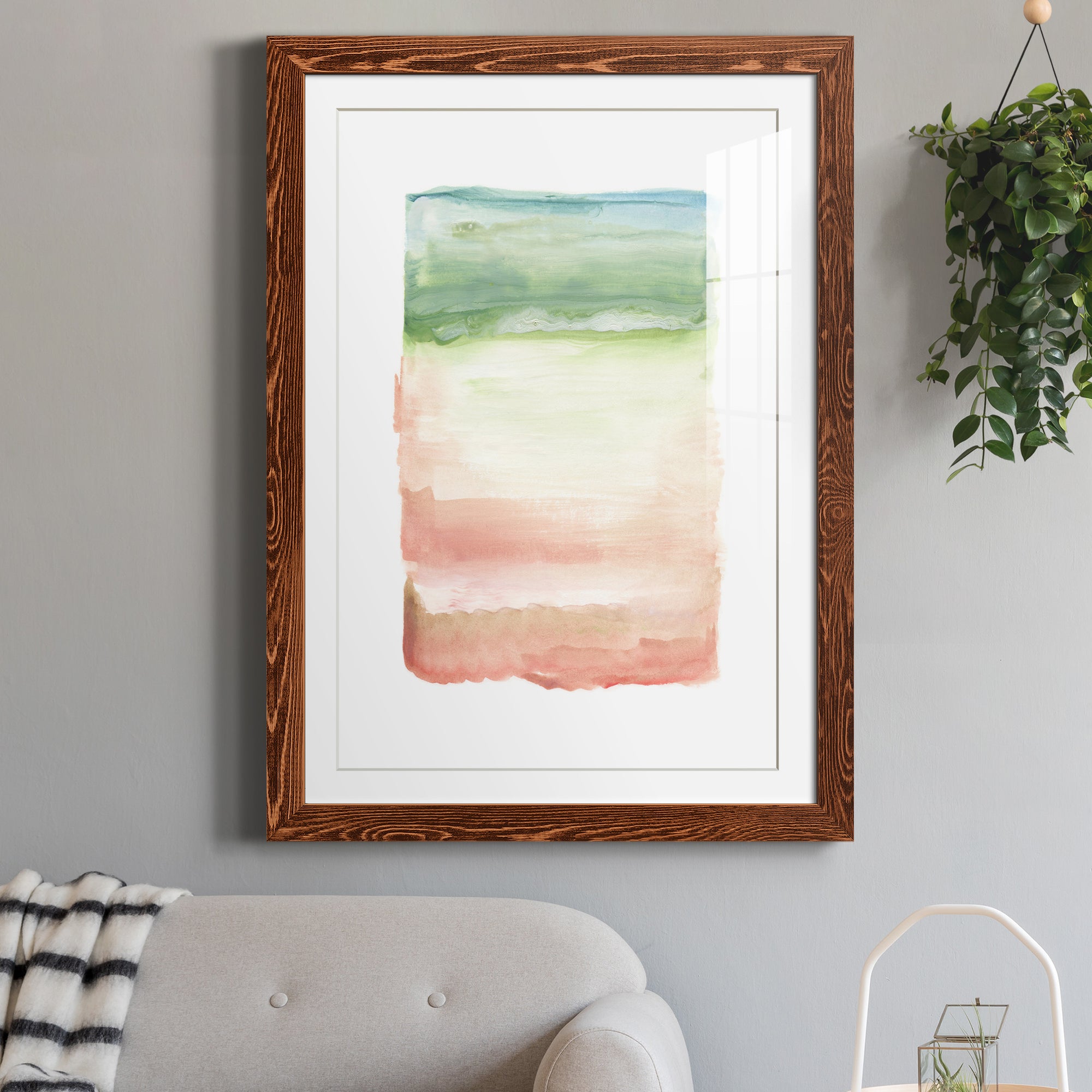 Skye I - Premium Framed Print - Distressed Barnwood Frame - Ready to Hang