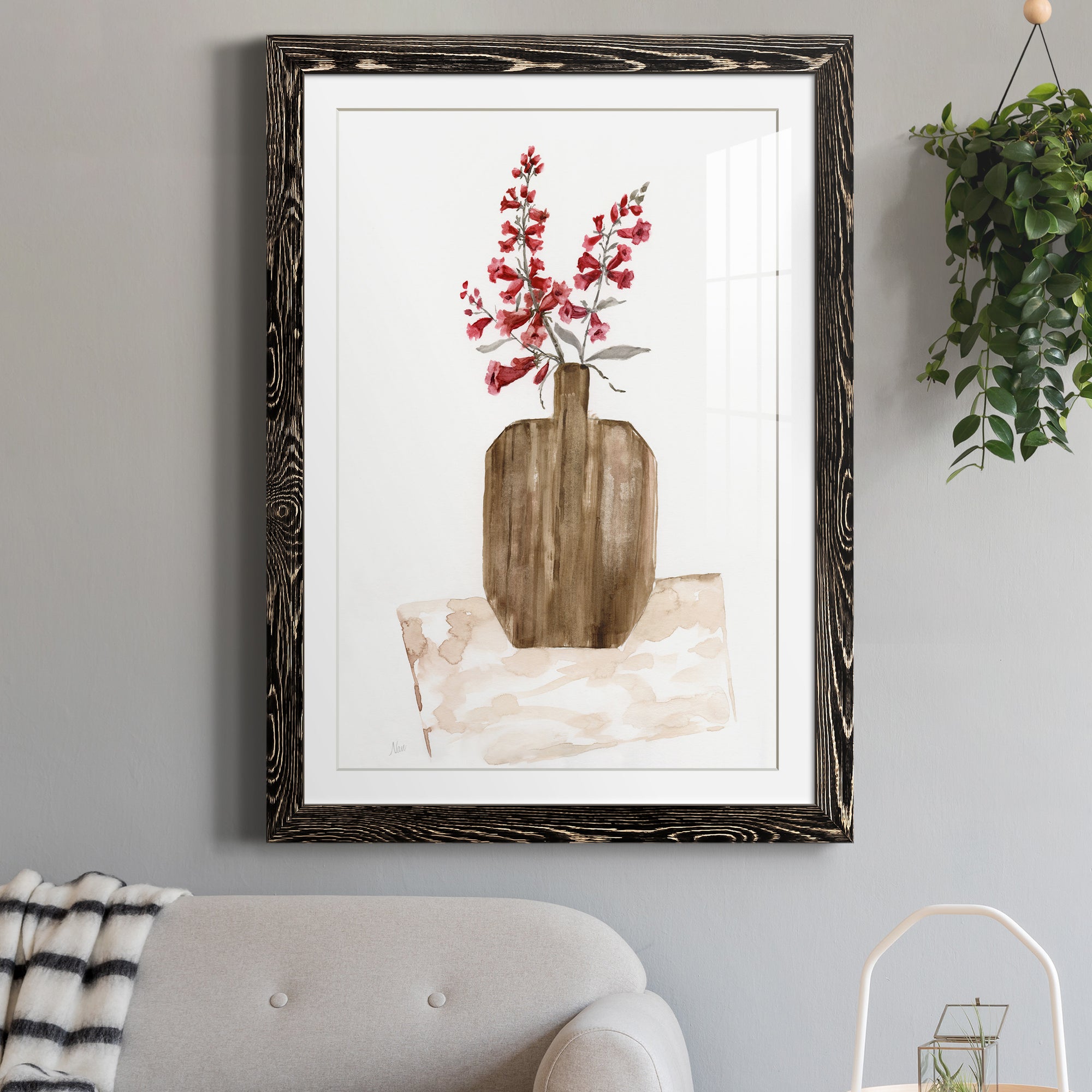 Simply Country II - Barnwood Framed Art Print