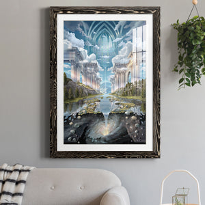 Genesis II - Barnwood Framed Art Print